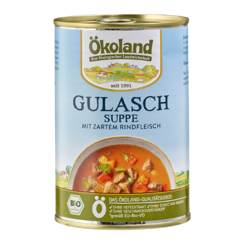 Gulaschsuppe mit Rindfleisch, 400g