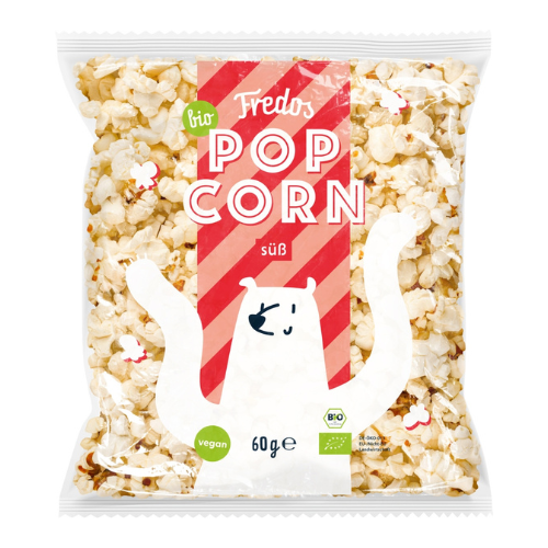 Fredos Bio-Popcorn, süß 60g