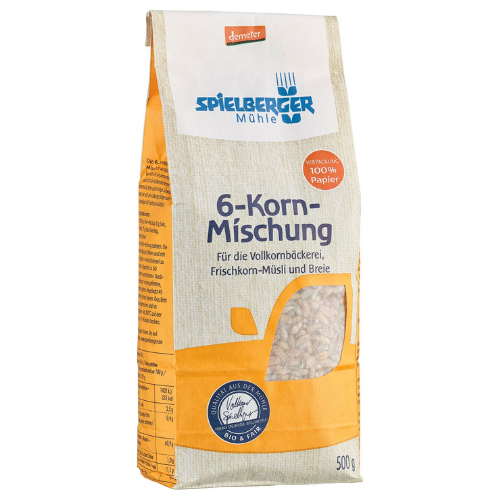6-Korn-Mischung, Demeter 500g