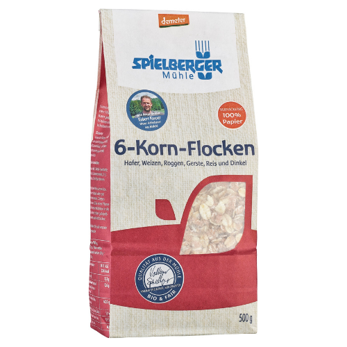 6-Korn-Flocken, Demeter 500g