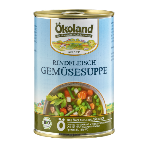 Rindfleisch-Gemüsesuppe, 400g