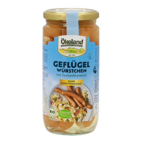 Geflügelwürstchen im Glas 180g